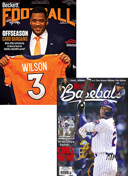 Beckett Football and Beckett Baseball Combo for just $71 Beckett Football and Beckett Baseball Combo for just $71